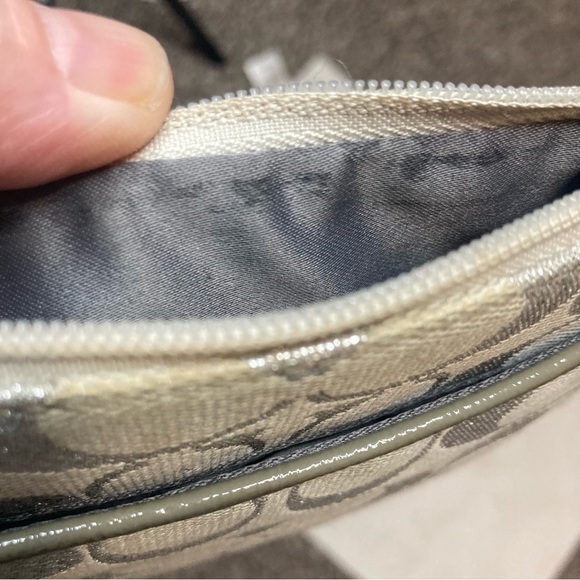 Coach Signature Monogram Wristlet - Picture 5 of 8
